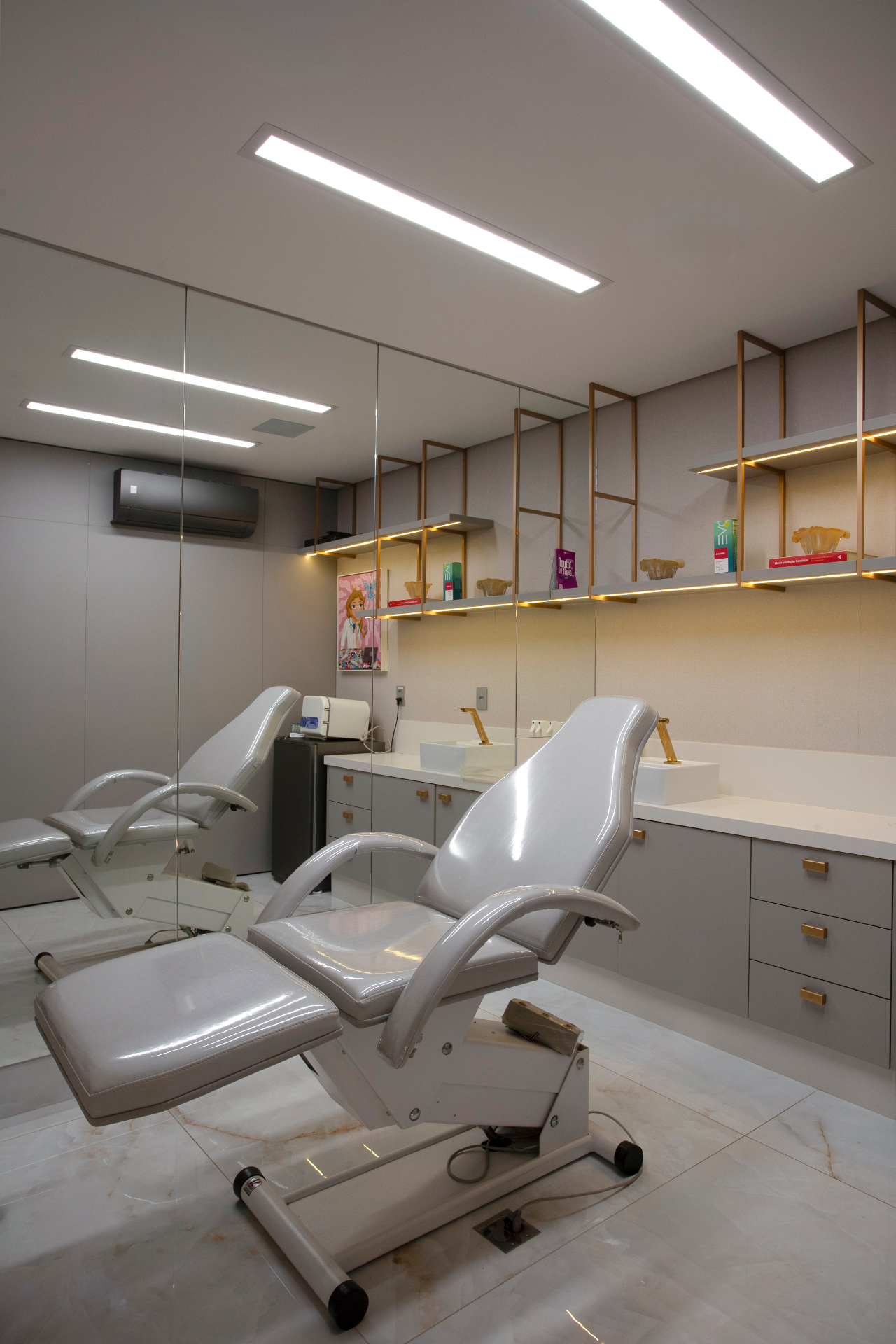 Sala Inspirar da clínica Grupo Geisa Marjorie